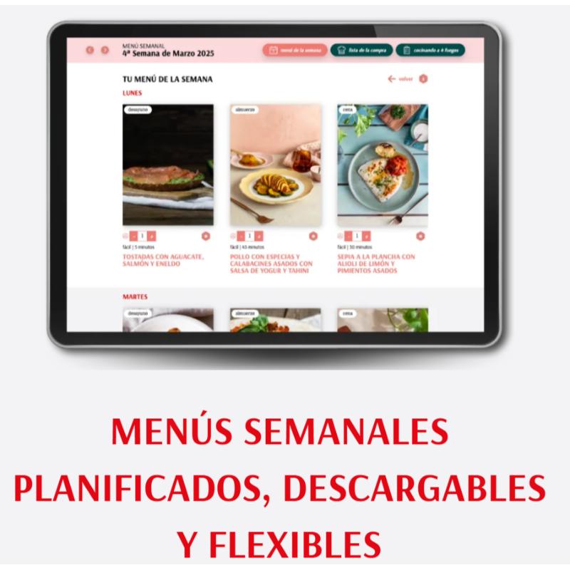 Menu Semanales Metodo Sano