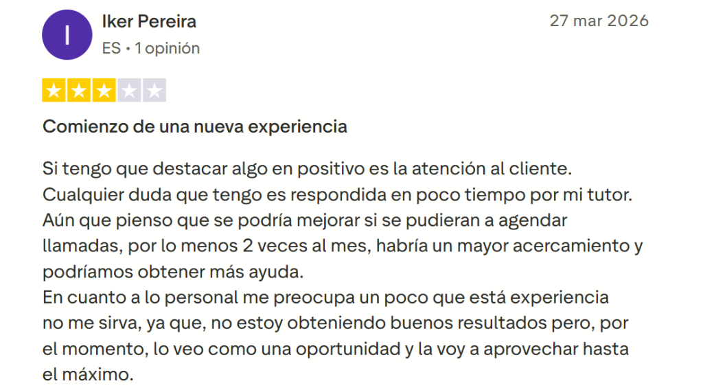 Tradeando opinion 2026
