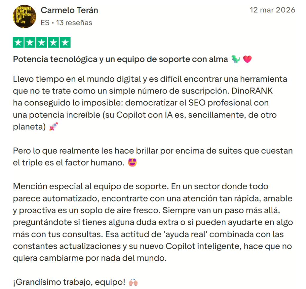 opinion dinorank