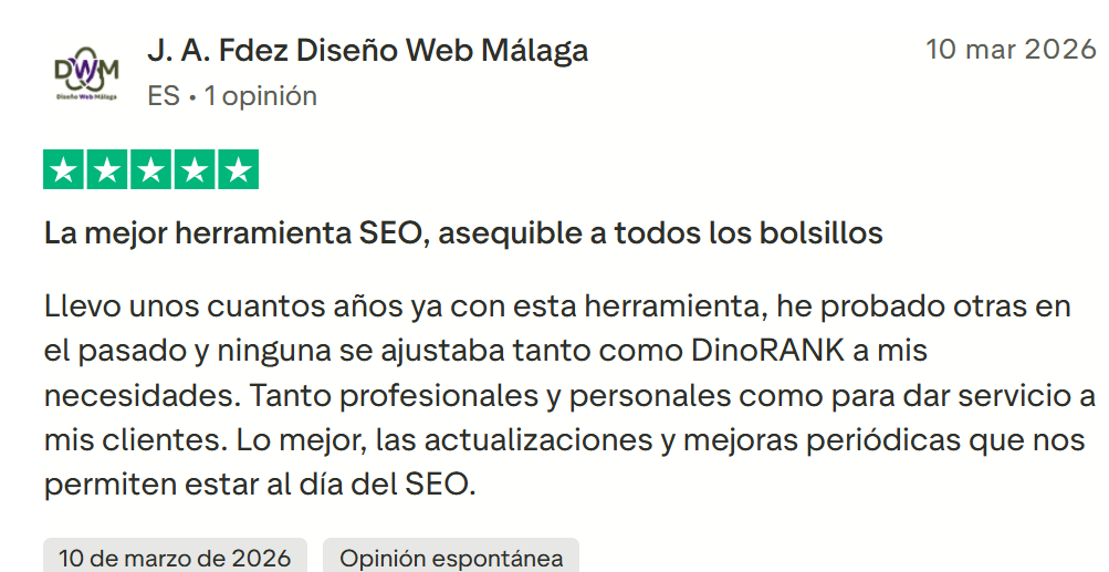 Testimonio dinorank